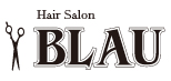 美容室BLAU（ブラウ）ロゴ